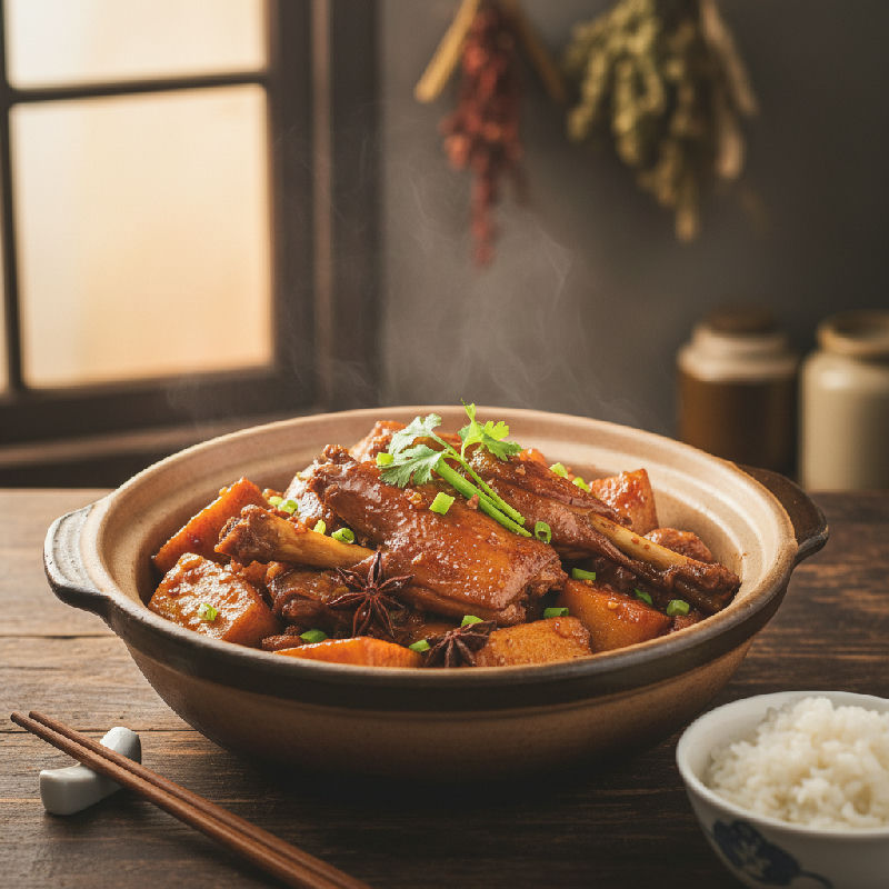 Taro Braised Duck