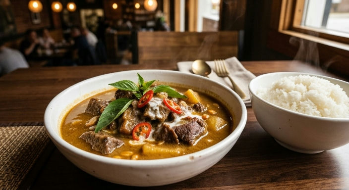 Vietnamese Coconut Milk Beef Brisket Curry