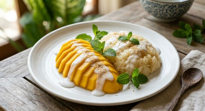 Mango Coconut Milk Sticky Rice