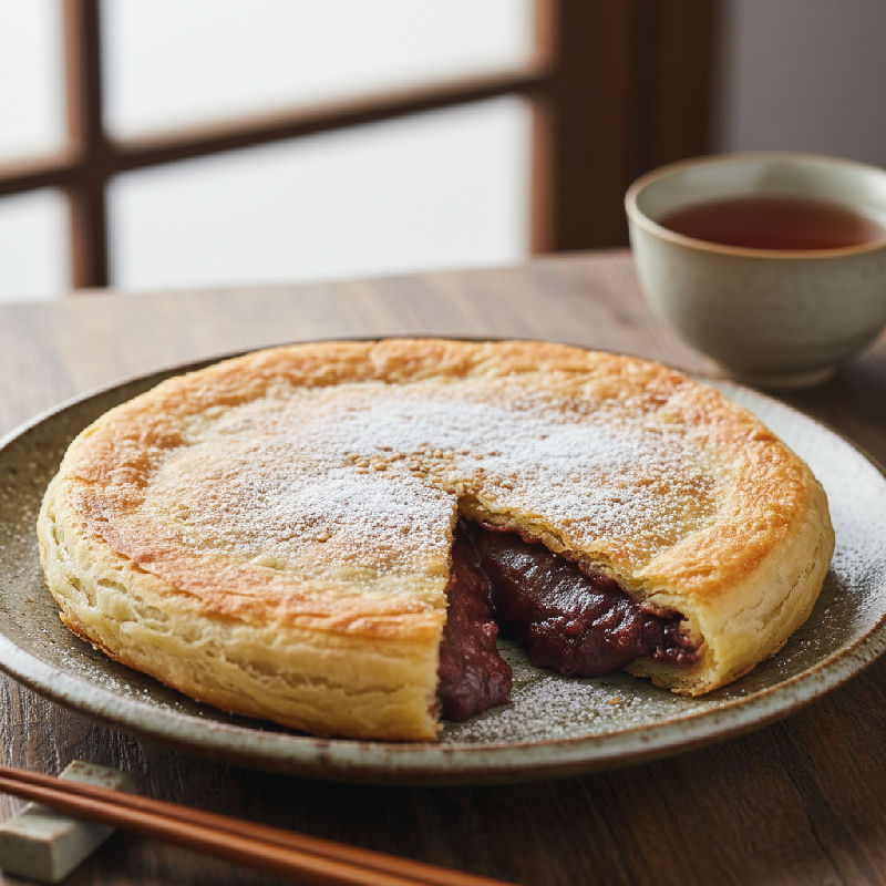 Red Bean Paste Pancake