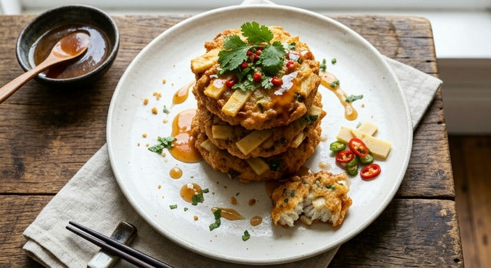 Spring Bamboo Shoot Fish Cake