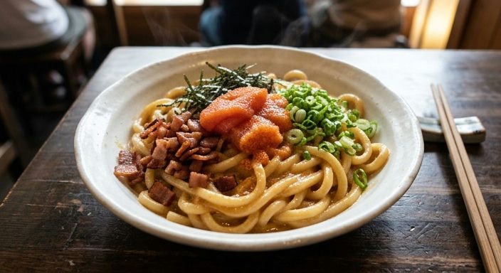 Mentaiko Butter Saitama Udon