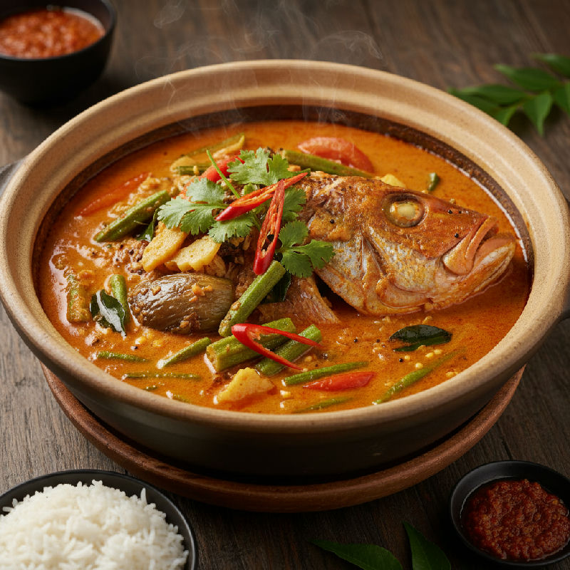 Curry Fish Head