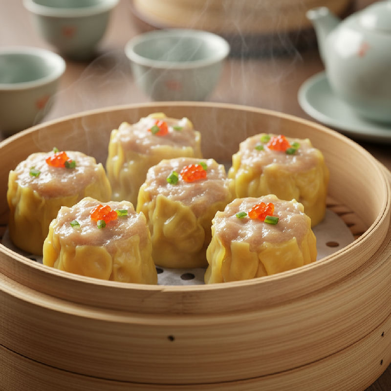 Steamed Pork and Shrimp Siu Mai