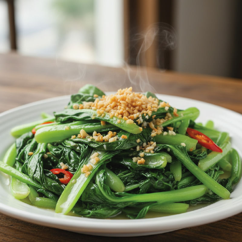 Garlic Stir-fried Choy Sum