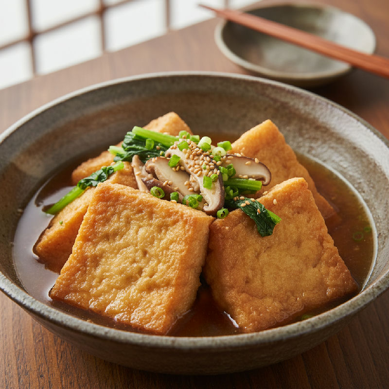 Atsuage Nii (Simmered Fried Tofu)