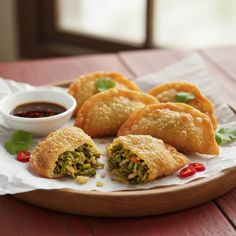 Fried Vegetable Dumplings