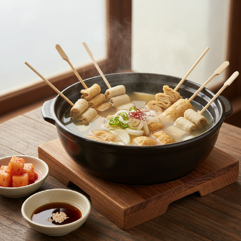 Fish Cake Soup (Eomuk-tang / Odeng-tang)