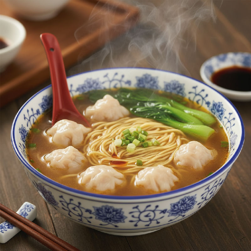 Fresh Shrimp Wonton Noodles