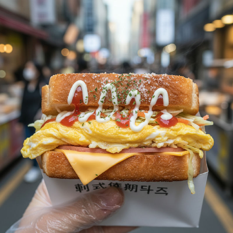 Korean Street Toast