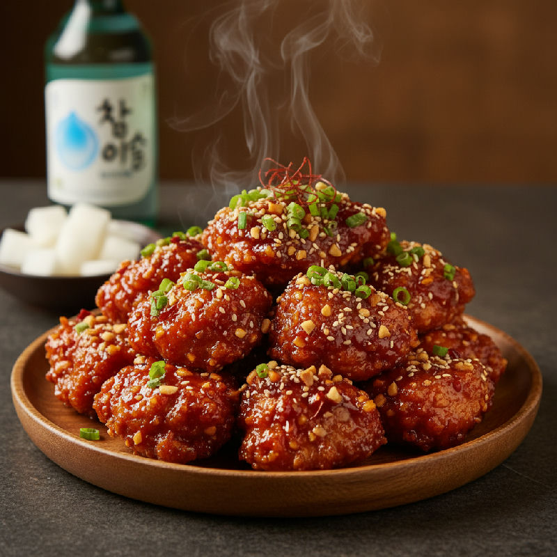 Korean Spicy Fried Chicken