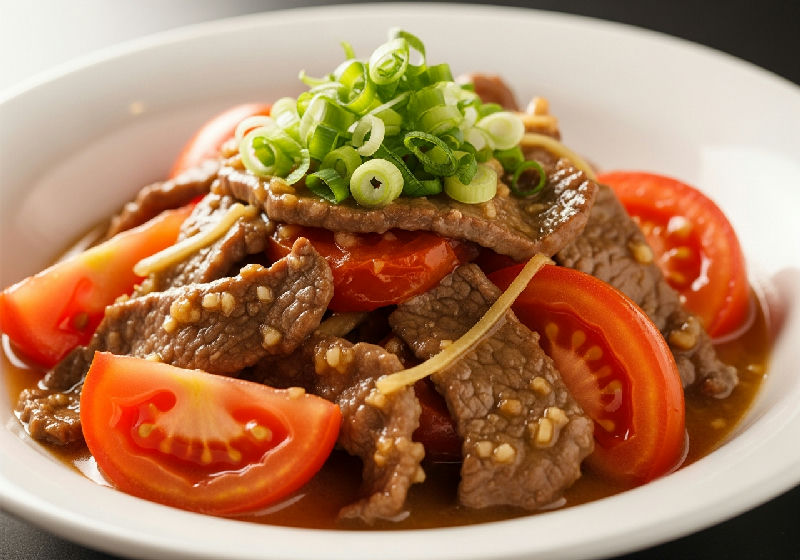 Beef and Tomato Stir-fry