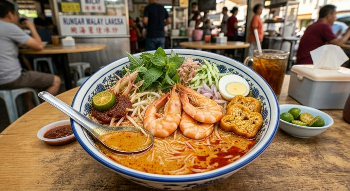 Malaysian Shrimp Laksa