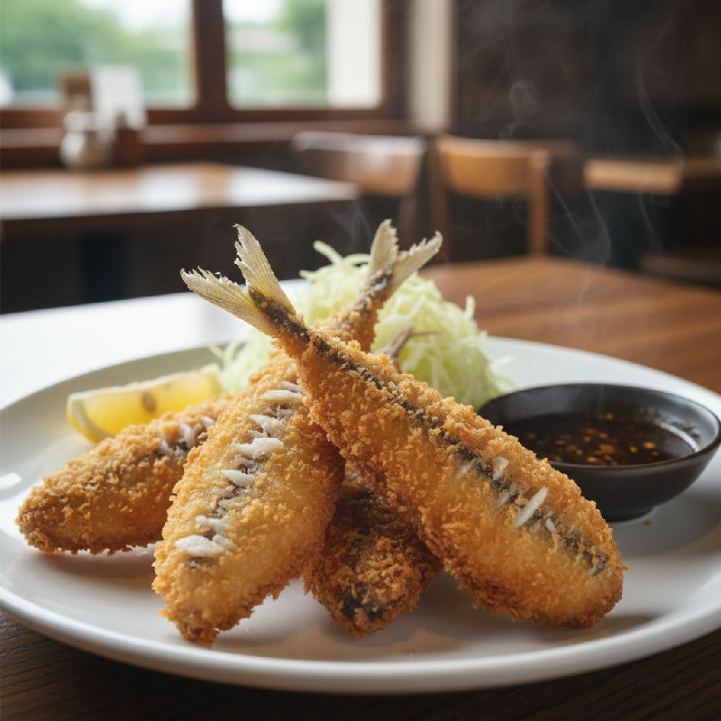Aji Fry (Japanese Fried Horse Mackerel)
