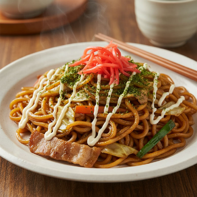 Yakisoba (Japanese Stir-fried Noodles)