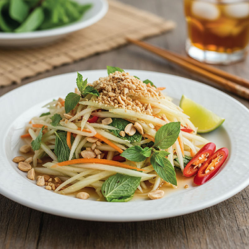 Vietnamese Green Papaya Salad