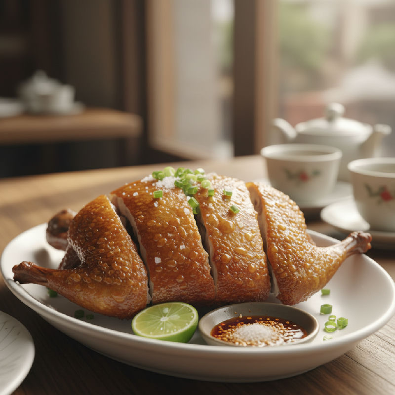 Crispy Roasted Pigeon