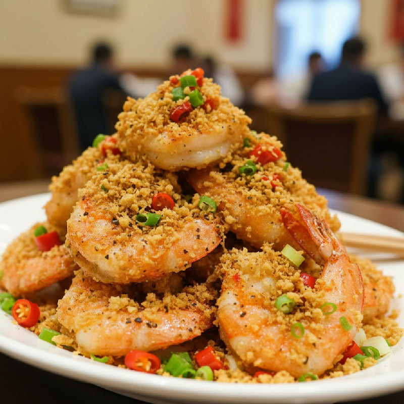 Typhoon Shelter Prawns