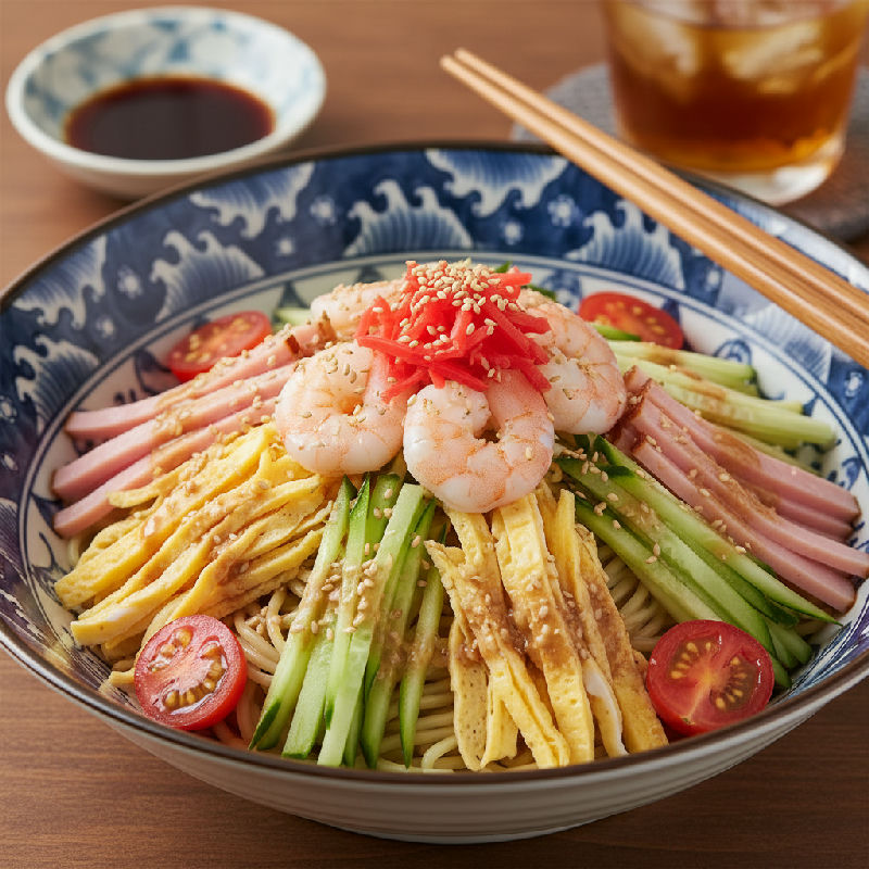 Hiyashi Chuka (Chilled Ramen)
