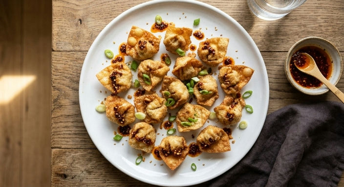Fried Minced Pork Wontons