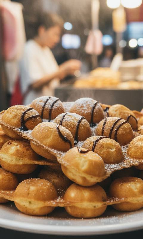 Egg Waffles (Gai Daan Jai)