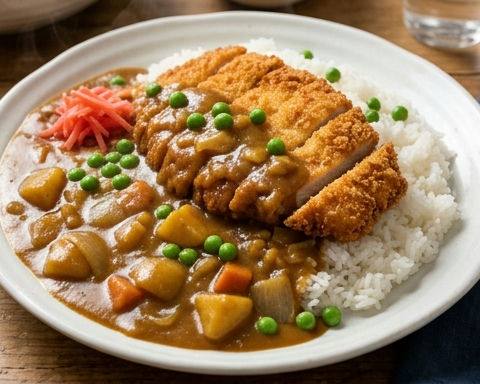 Japanese Chicken Katsu Curry Rice