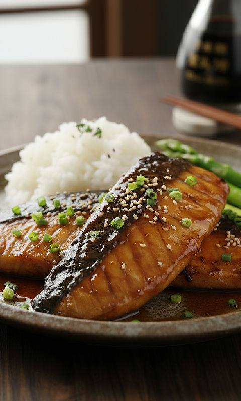 Buri Teriyaki (Yellowtail Teriyaki)