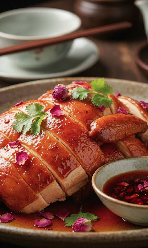 Rose Wine Soy Sauce Chicken