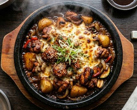Korean Dakgalbi Quick Stir-fry