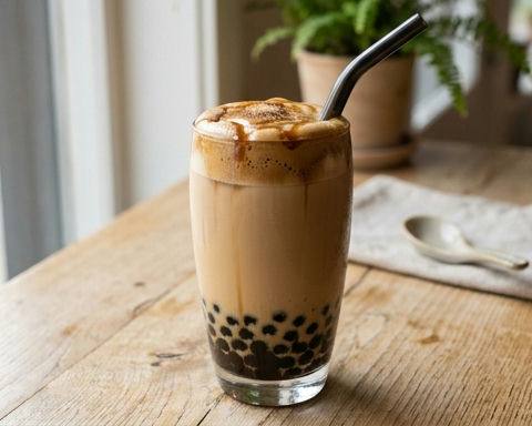 Black Sugar Pearl Milk Tea
