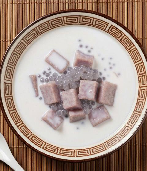 Taro Sago with Coconut Milk