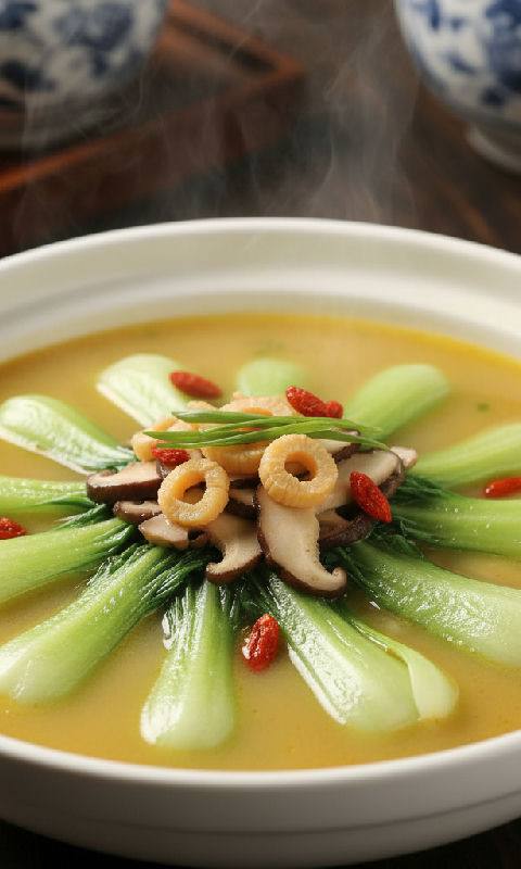 Baby Cabbage in Superior Broth