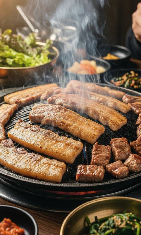 Korean BBQ (Pork Belly/Beef Short Ribs)