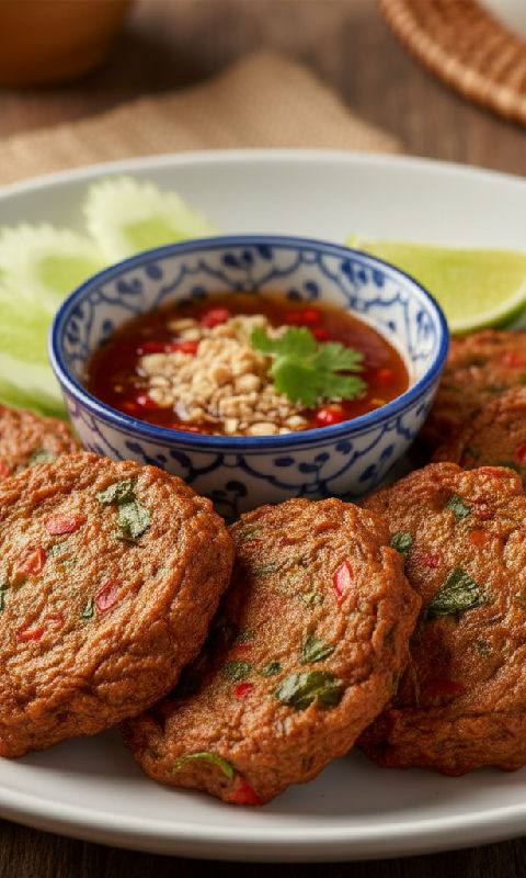 Tod Mun Pla (Thai Fish Cakes)