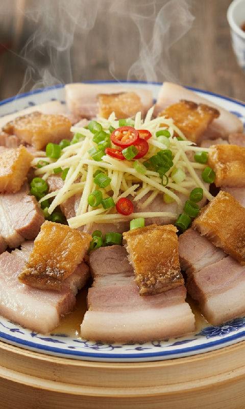Steamed Pork Belly with Salted Fish
