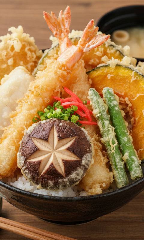 Tendon (Tempura Donburi)