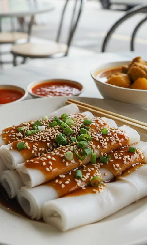 Chee Cheong Fun (Malaysian Style)