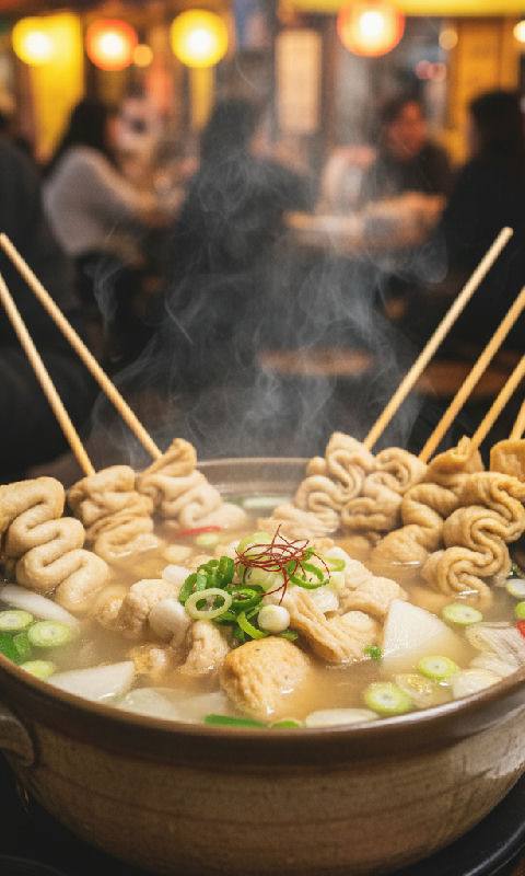 Fish Cake Skewers (Eomuk Tang)