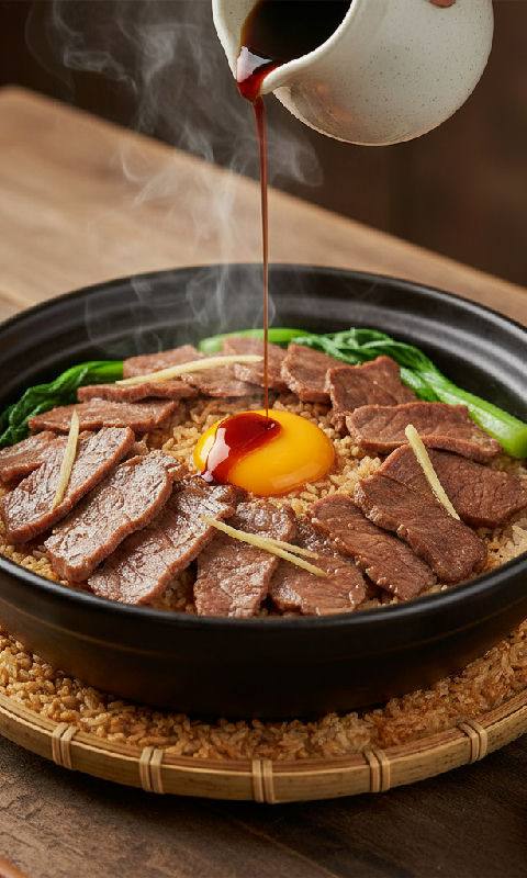 Beef Claypot Rice