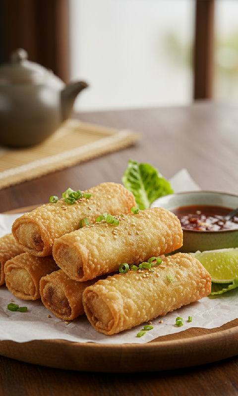 Crispy Fried Spring Rolls