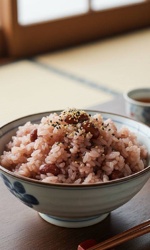 Sekihan (Red Bean Rice)