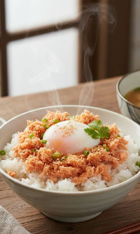 Salmon Flakes Rice