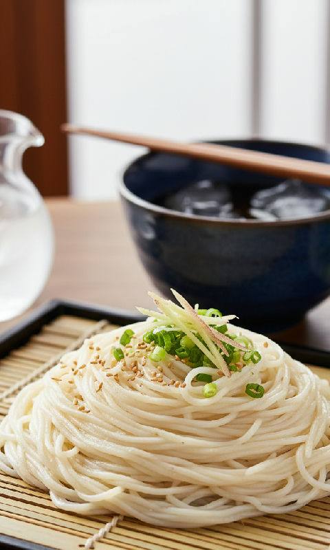 Hiyashi Somen (Cold Somen Noodles)