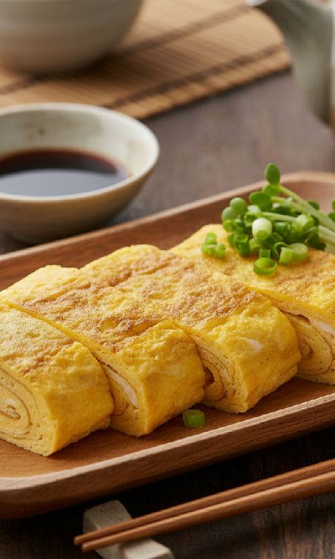 Tamagoyaki (Japanese Rolled Omelette)