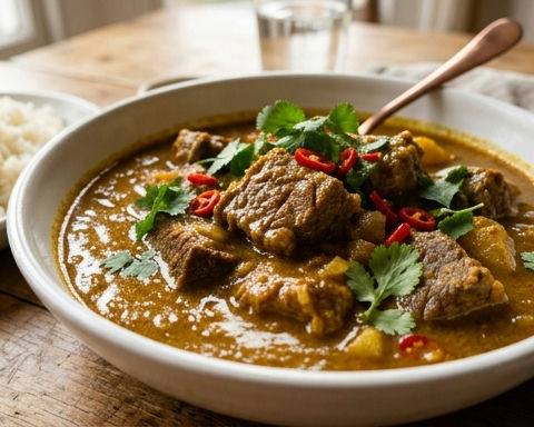 South Asian Curry Beef Brisket