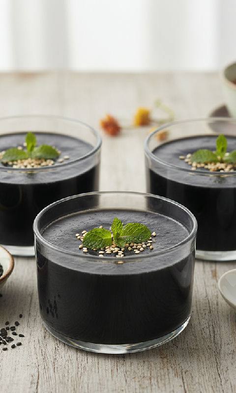 Black Sesame Pudding