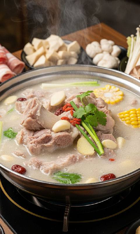 Pork Bone Hot Pot Broth