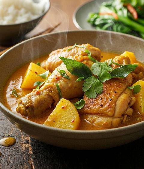 Hong Kong Style Curry Chicken with Potatoes