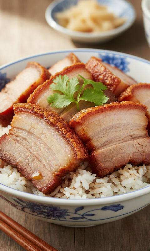 Roast Pork Rice