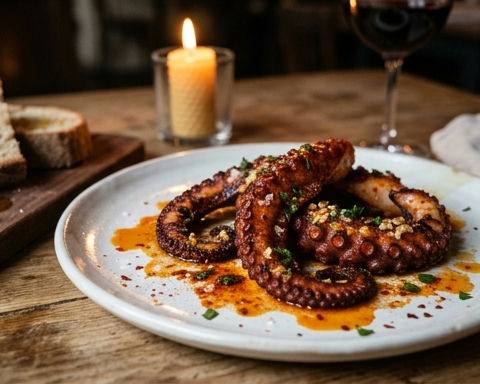 Spanish-Style Spicy Octopus